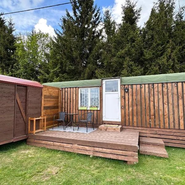 Horská maringotka na farmě, hotel in Klíny