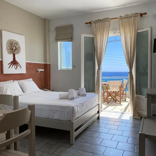 Agnadi Syros Beachfront Studios & Rooms, hotel in Megas Yialos-Nites