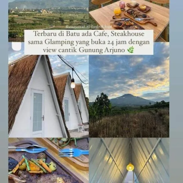 Crazy Steak Resort Glamping Villa Resto 24h，位于巴图的酒店