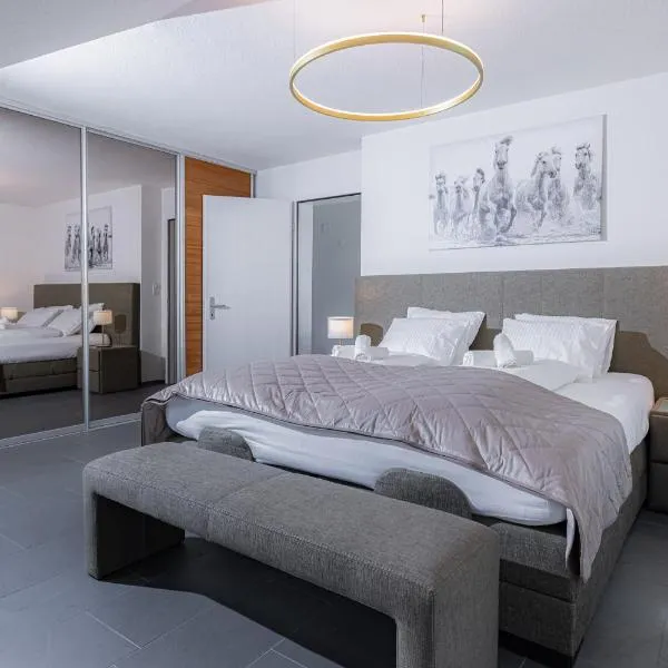 VISIMO Apartments Flims mit privater Sauna，位于弗利姆斯的酒店