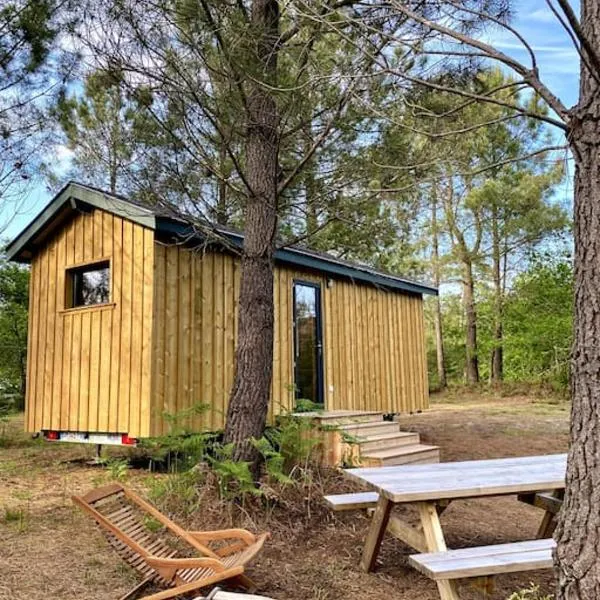 Camping la Kahute - Tiny House au coeur de la fôret，位于卡尔康的酒店