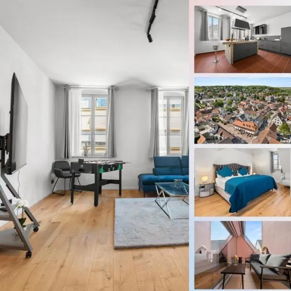 LiT LiVING Grünstadt - Luxury- style Boutique Apartments, Hotel in Grünstadt