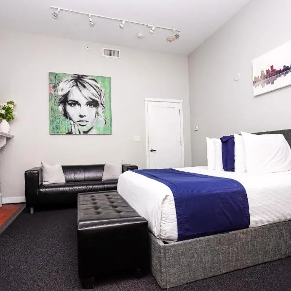 Large Stylish Newbury Street Studio w/ Kitchen, hotel in Boston