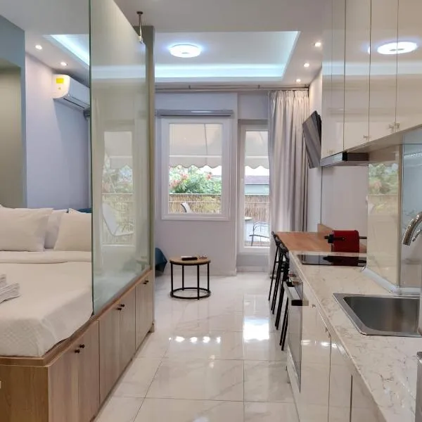 Stylish Fully Equipped City Center Condo、テッサロニキのホテル