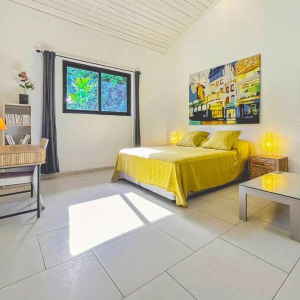 SHARED POOL King Bed & Air-Conditioned Cozy Apartment, Vaïare