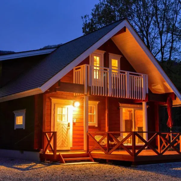 果樹園グランピングヴィラHARASAWA, hotel in Minakami