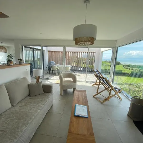 B&B Sangatte-Calais - Terrasse vue Mer - 2 min à pied de la plage, hotel v destinaci Sangatte
