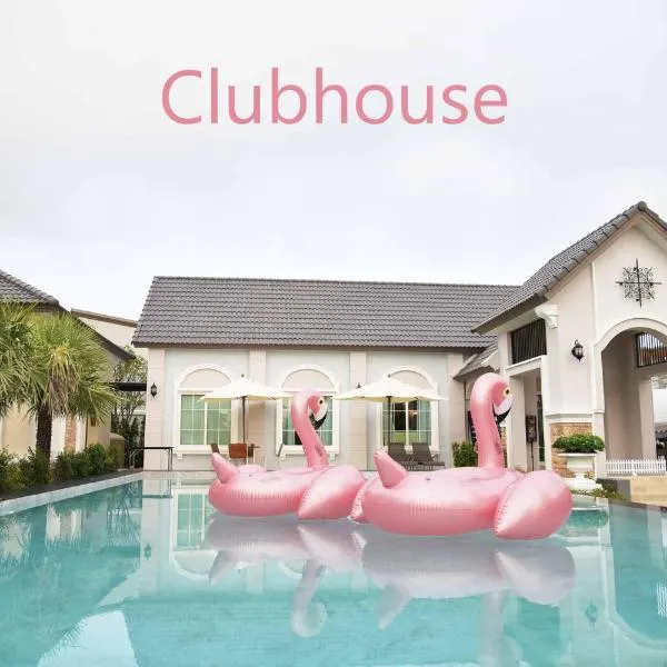 Garden House for 10 Guests near Safari World with Pool Access โรงแรมในบางเขน
