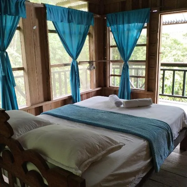 Cabañas eco lógicas mu'ü, hotel en Loreto Mocagua