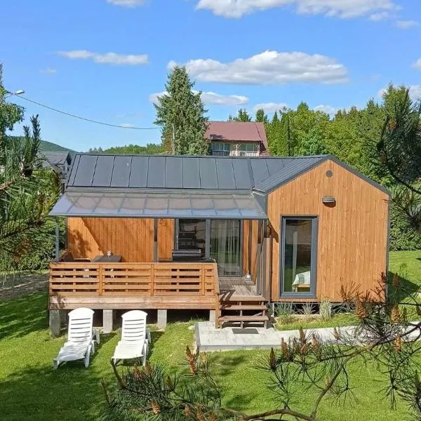 Domki u Łosia Bieszczady & Sauna、ポランチクのホテル