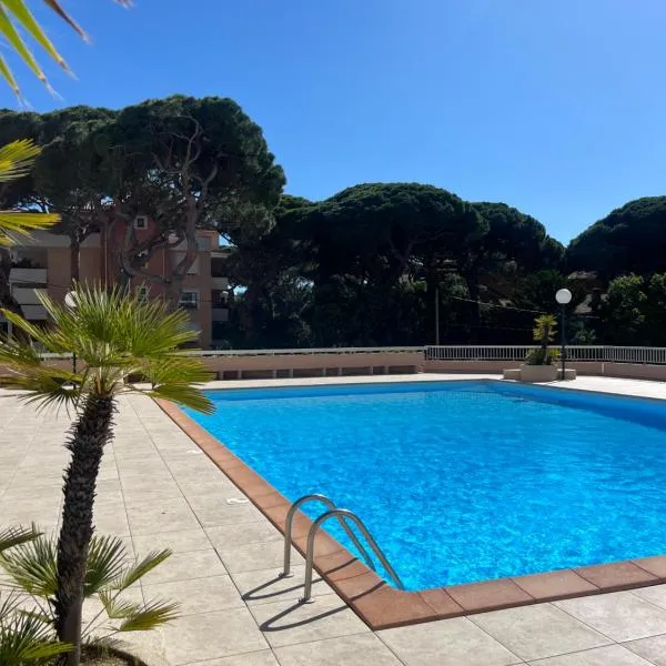 Studio des îles d'or avec piscine - port d’Hyères, hotel in Hyères