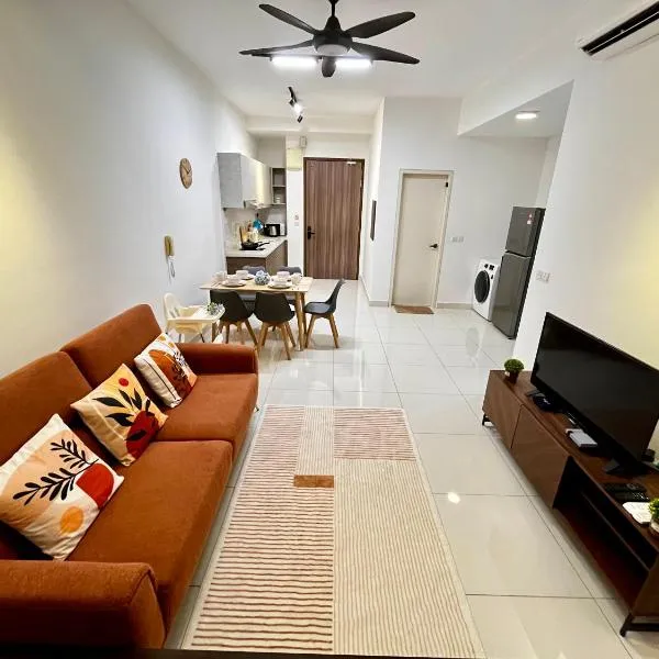 Vibrant Greenfield Residence Home - 5 mins to Sunway Pyramid, hotel in Petaling Jaya
