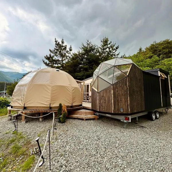 Fuji Dome Glamping, hotel Fudzsikavagucsikóban