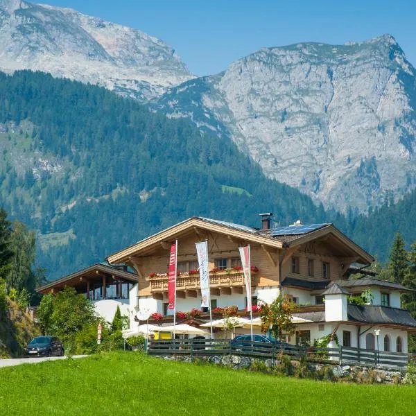 Hotel und Alpen Apartments mit Sauna - Bürglhöh, hotel in Bischofshofen