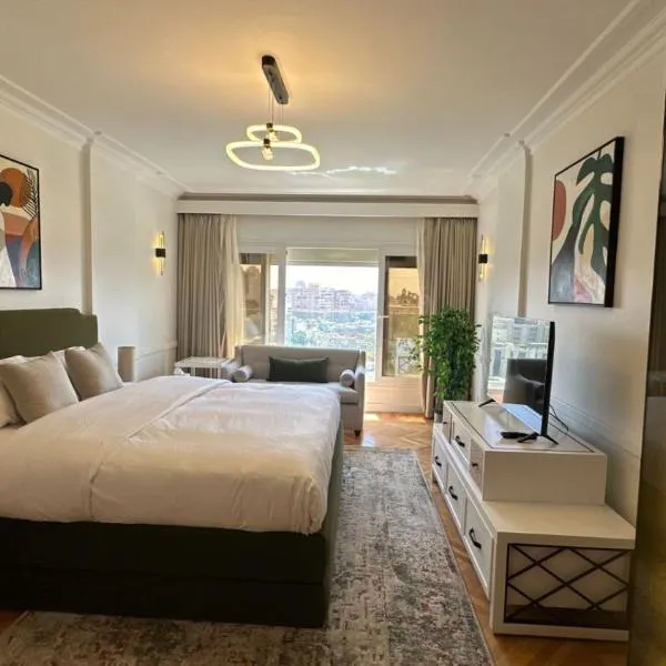 Beeclo Studio in Zamalek, hotel v Káhire