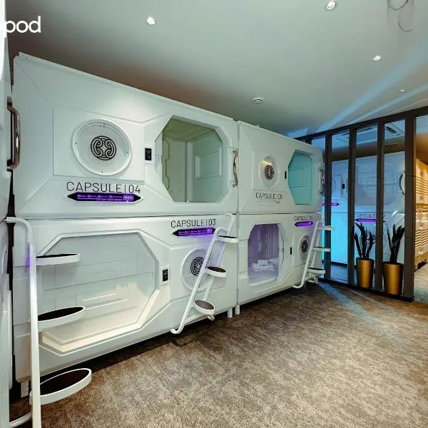 UBPOD- The First Capsule Hotel in Mongolia, hotel Ulánbátorban