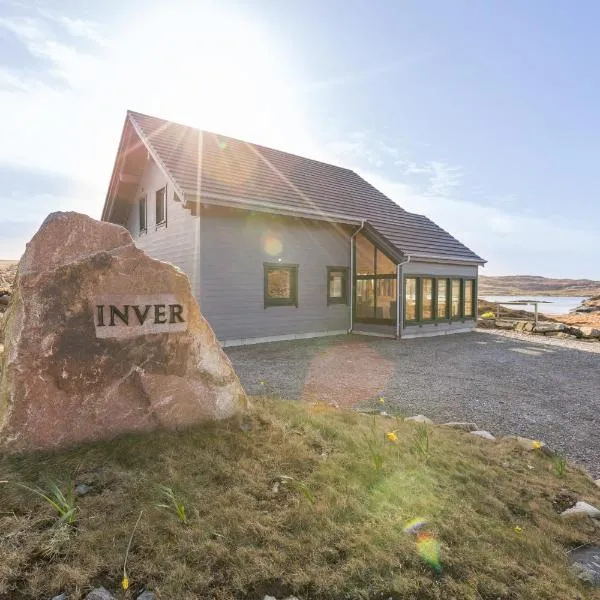 Inver Lodge, Finsbay, Isle of Harris, hotel in Manish