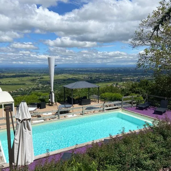 Auberge Les Hauts De Chenas, hôtel à Chénas