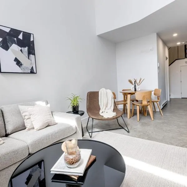 Modern Stylish 1BR with Sofabed in Mile End 1E, hotel in Montreal