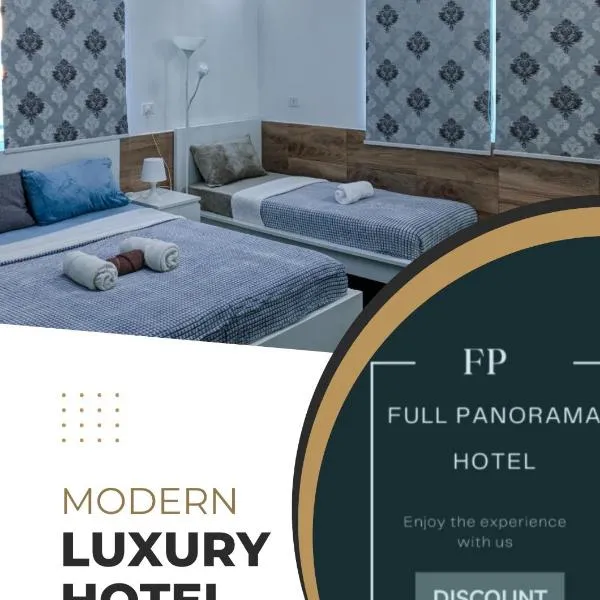 Full Panorama To Archaeological Site Jarash、ジャラシュのホテル