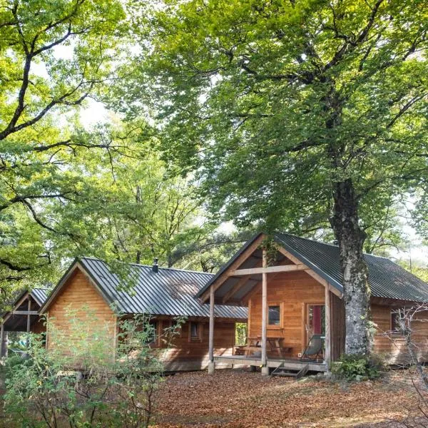 胡托比压迪沃恩露营地，位于迪沃讷莱班的酒店