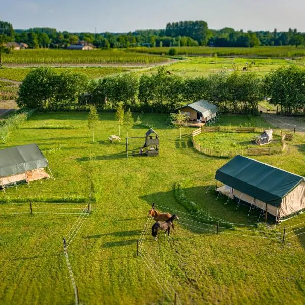 Glamping Hoeve Klein Haneveld, hotel em Sint-Oedenrode