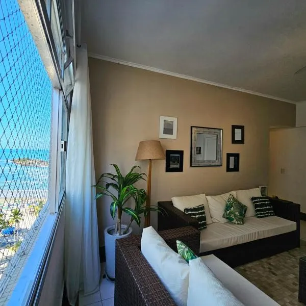 Frente Mar! Apartamento TOP, experiência única!, hotel v destinaci Guarujá