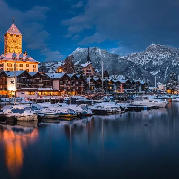 Hotel-Restaurant Seegarten-Marina, hotel v destinaci Spiez