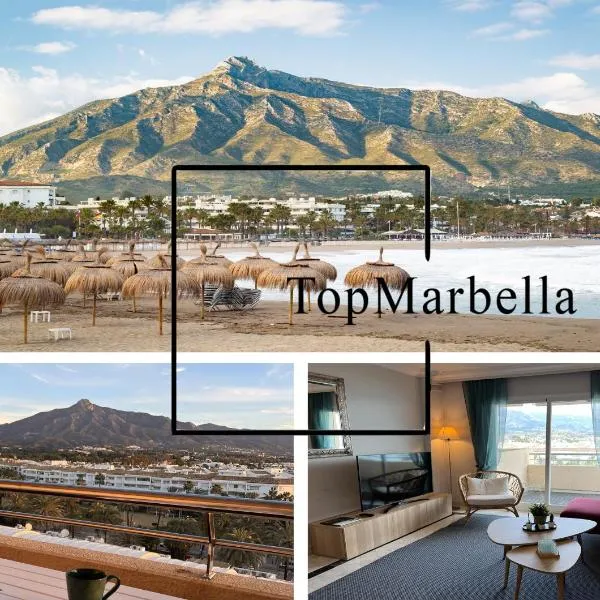 TopMarbella Marina Banus luxurious apartment, Sea and mountain views, hotel v Marbelli