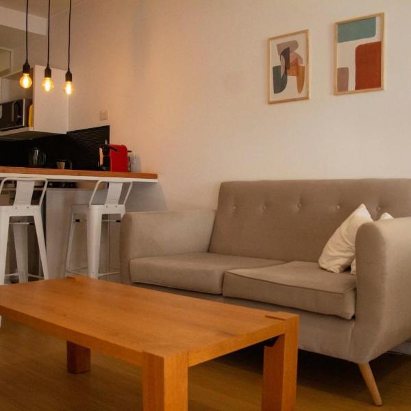 Refugio otoñal cozzy y super equipado con parrilla y terraza, Buenos Aires