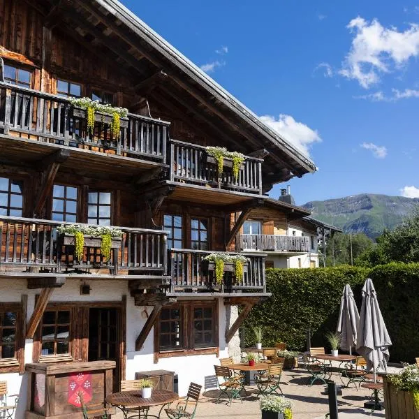 La Ferme du Golf, hotel Megève-ben