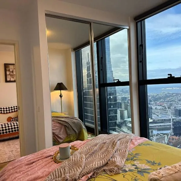 Great View CBD Single Bedroom Apt Near Southern Cross, hotel in Melbourne