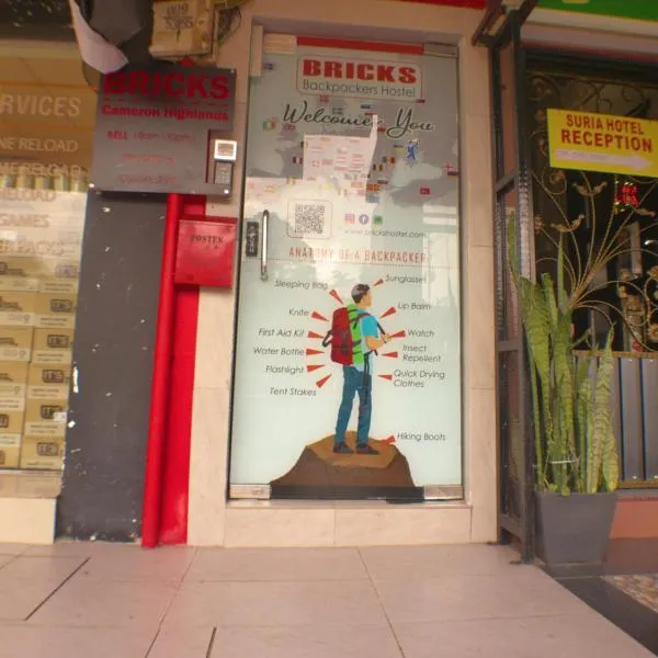 BRICKS Cameron Hostel, hotel in Tanah Rata