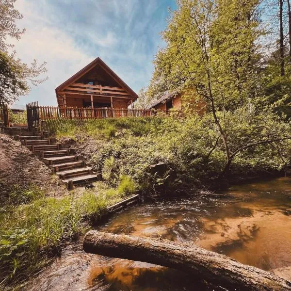 Tu i Teraz Roztocze -domek w Nowinach na Roztoczu Środkowym, hotel v destinaci Nowiny