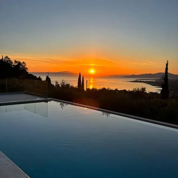 Mani Senses Luxury Villa, Hotel in Kotrónion