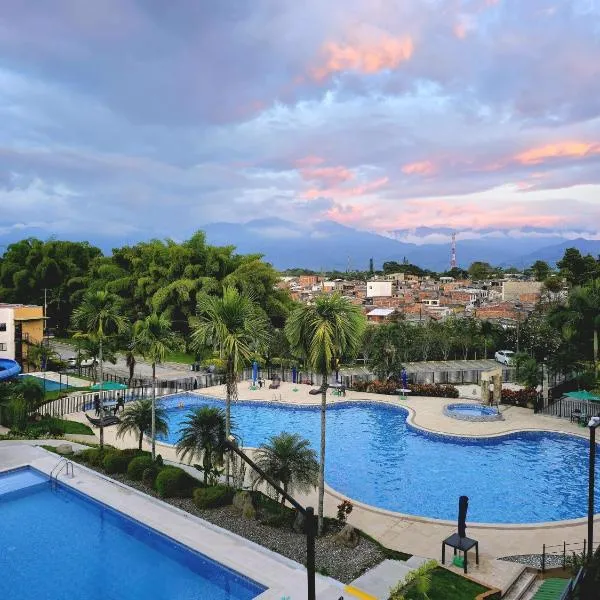 Apartamento Campestre 5 Minutos del Aeropuerto y 20 minutos del parque del Café Ubicado en la Tebaida - C - by Molca Xperiences, hotel v destinaci Armenia