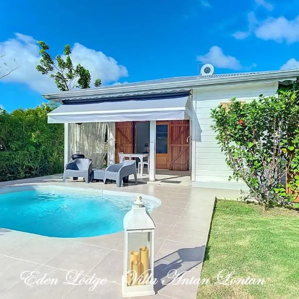 Eden Lodge 4 Villas avec piscine privée, hotel i Saint-François