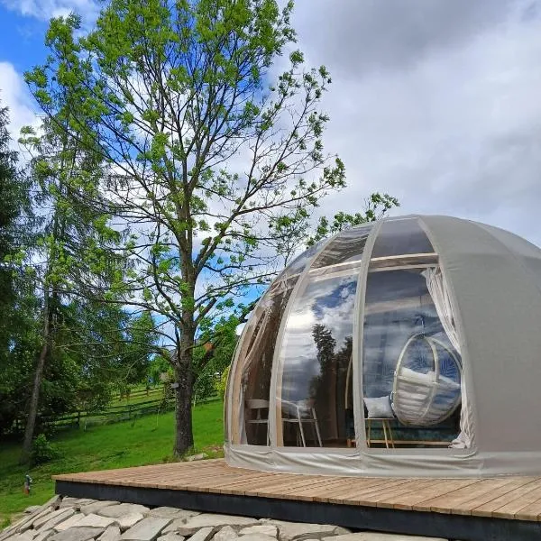 Glamp Zielone Skałki, hotel v destinaci Kluszkowce