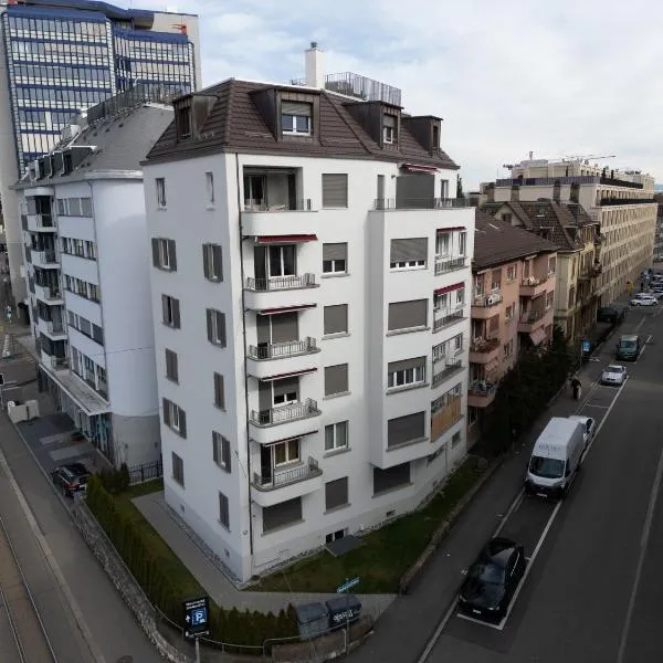 Downtown Dream 3,5BR with Balcony and Style BA22，位于苏黎世的酒店