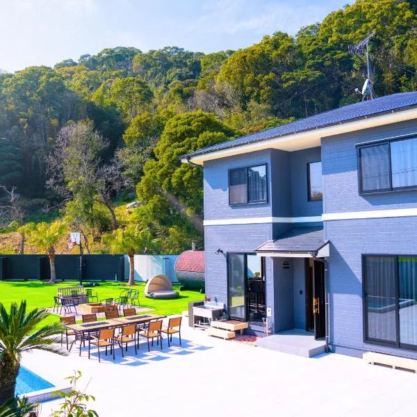 itotoi別邸-サウナ&プール&広々ドッグラン付きペットと泊まれる極上ヴィラ, Hotel in Itoshima