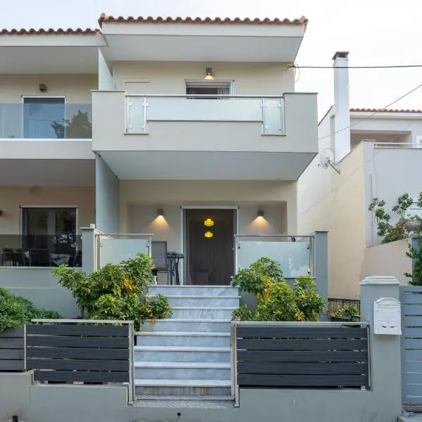 Comfortable 3-Bedroom Maisonette Near the Sea, hôtel à Mytilène