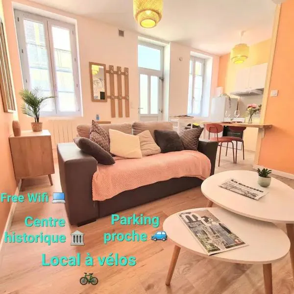 Chez Raphaël - local à vélos au centre historique, hotel in Tonnerre