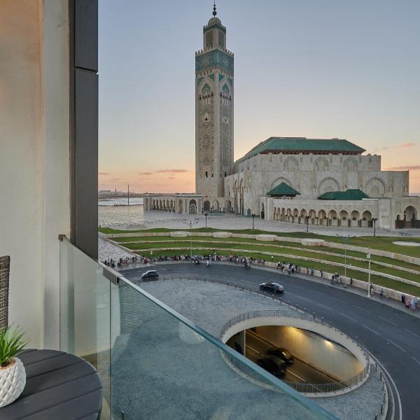 TheCasaEdition - Bel Azur - Sea View & Hassan II Mosqué Residency, Casablanca