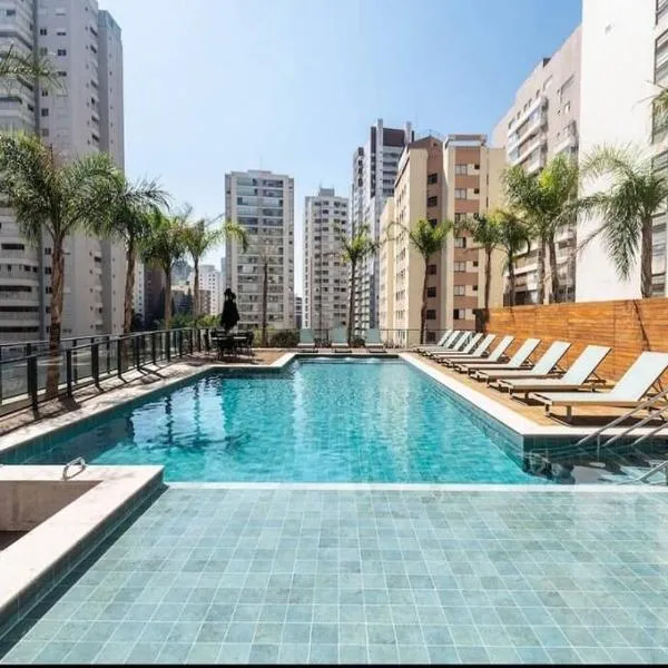 Ap novo, próx Av Paulista, Pscina,Sirio, Facto Paulista, hotel v Sao Paulu