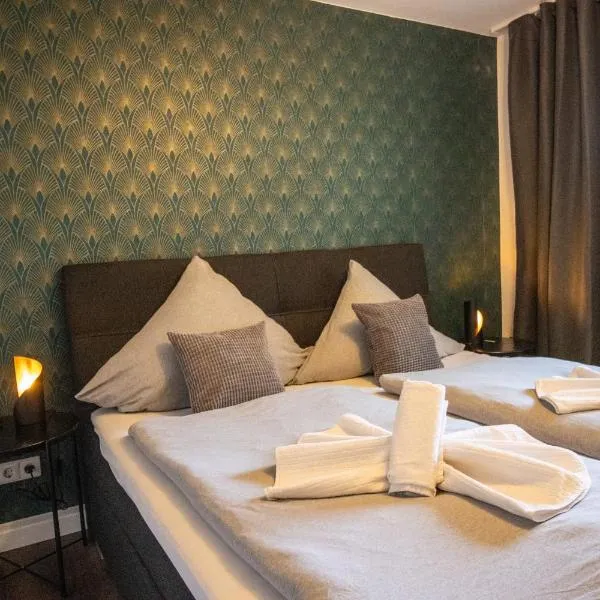 Messewohnung für 5 Gäste mit Balkon und Lift, hotel in Hannover