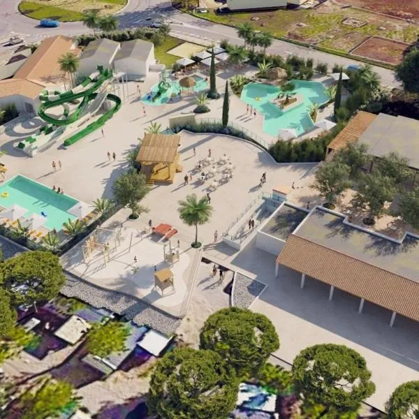 Mobil home Camping La Marine, hotel v destinaci Le Grau-du-Roi