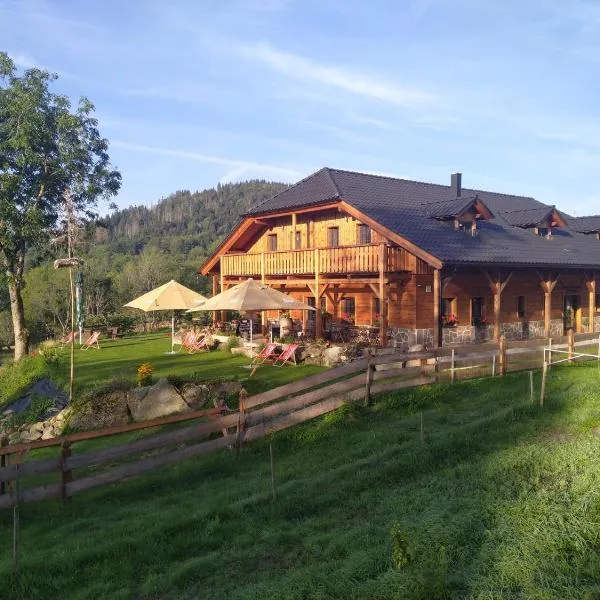 Penzion Farma Žleby, hotel v destinaci České Žleby