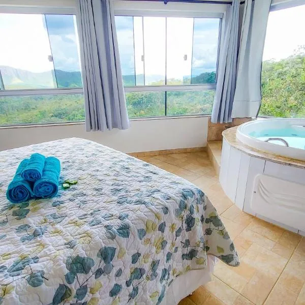 Bangalô São Jorge - Ecohospedagem Canto da Coruja, hotel in Sao Jorge