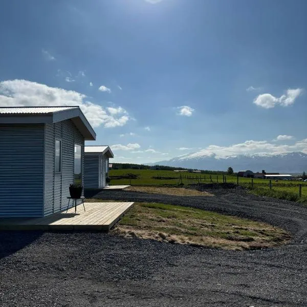 Country cottage with great view to the glacier, Eyjafjallajökull and Westman Islands, hotell sihtkohas Hvolsvöllur
