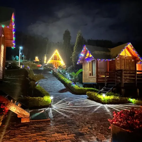 Villa Angela Glamping & Tiny Houses, hotel in Paipa